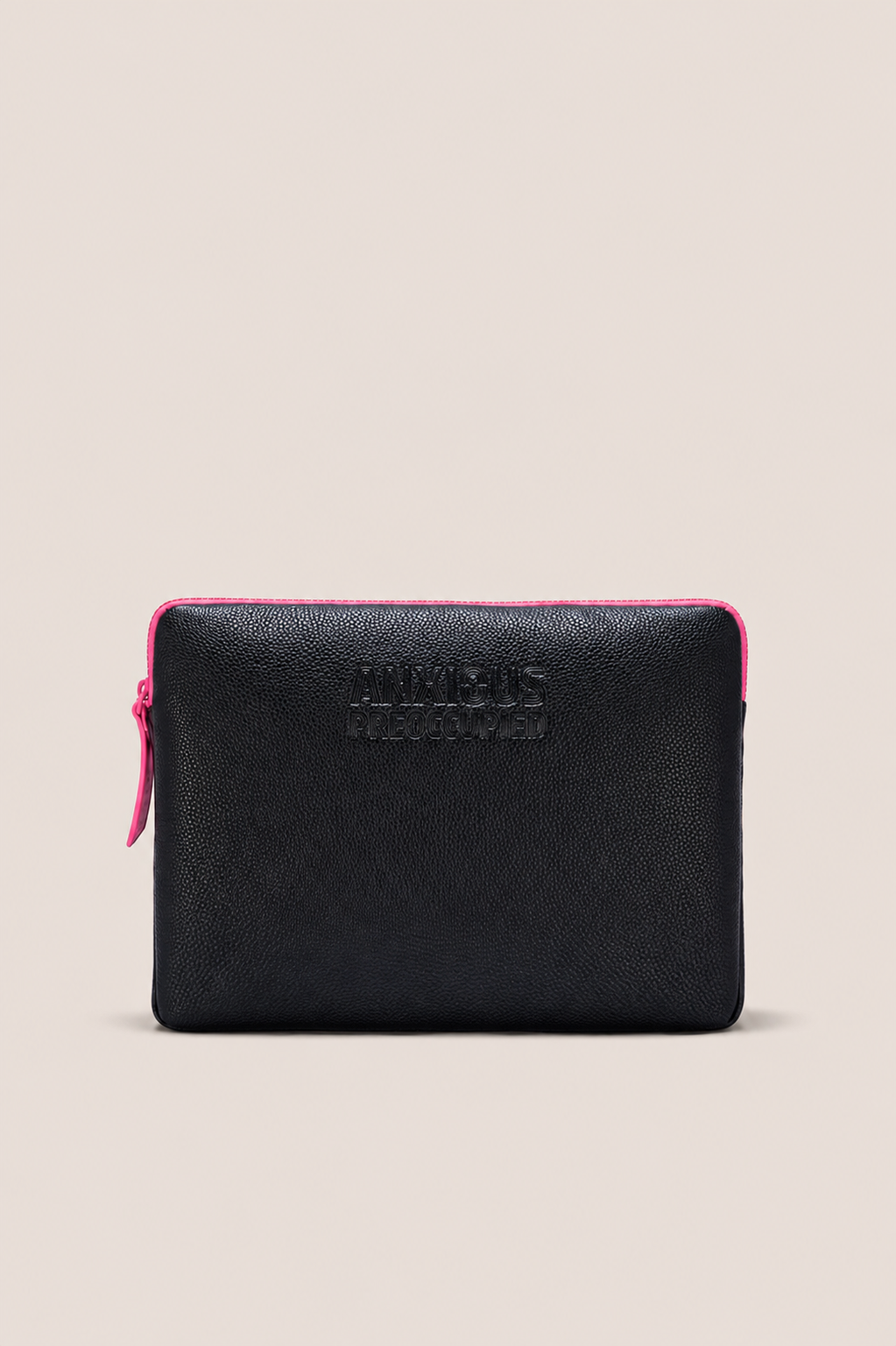 The Padded Laptop Case: Black