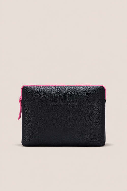 Load image 1 in gallery view. The Padded Laptop Case: Black