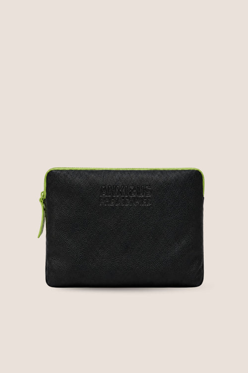 Load image 1 in gallery view. The Padded Laptop Case: Black