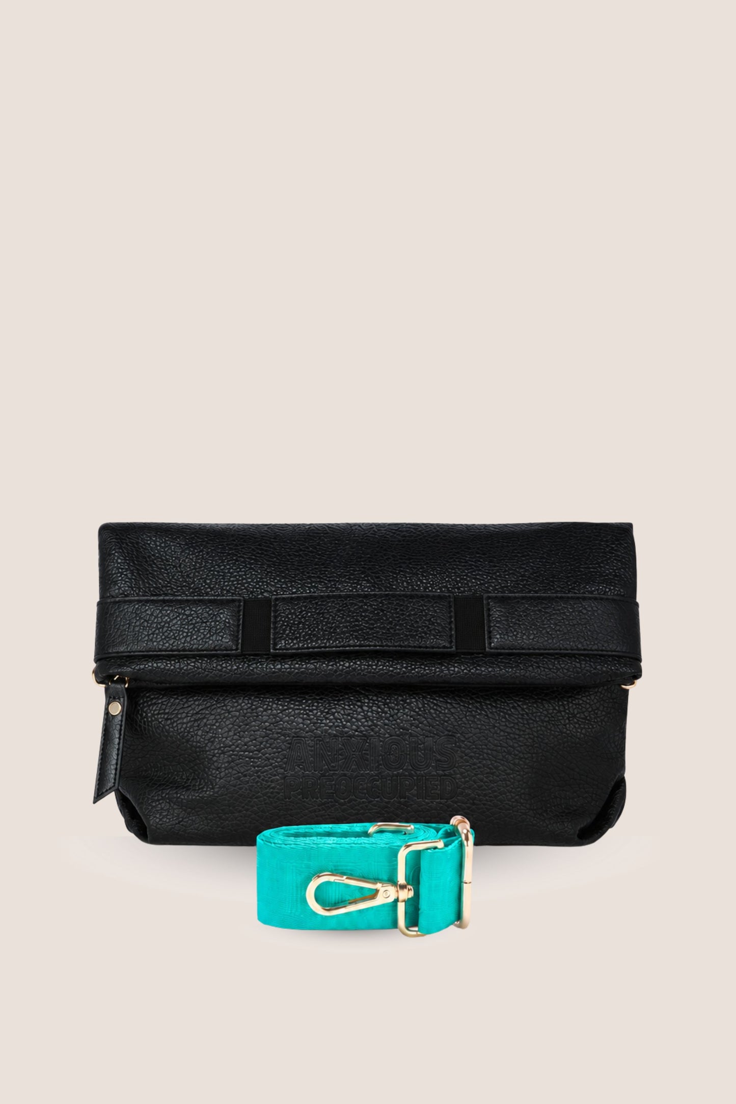 The Convertible Clutch to Tote: Black