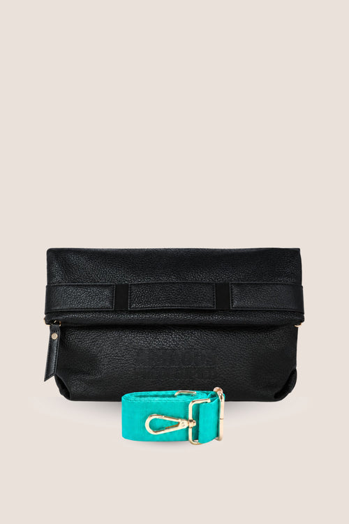 Load image 1 in gallery view. The Convertible Clutch to Tote: Black