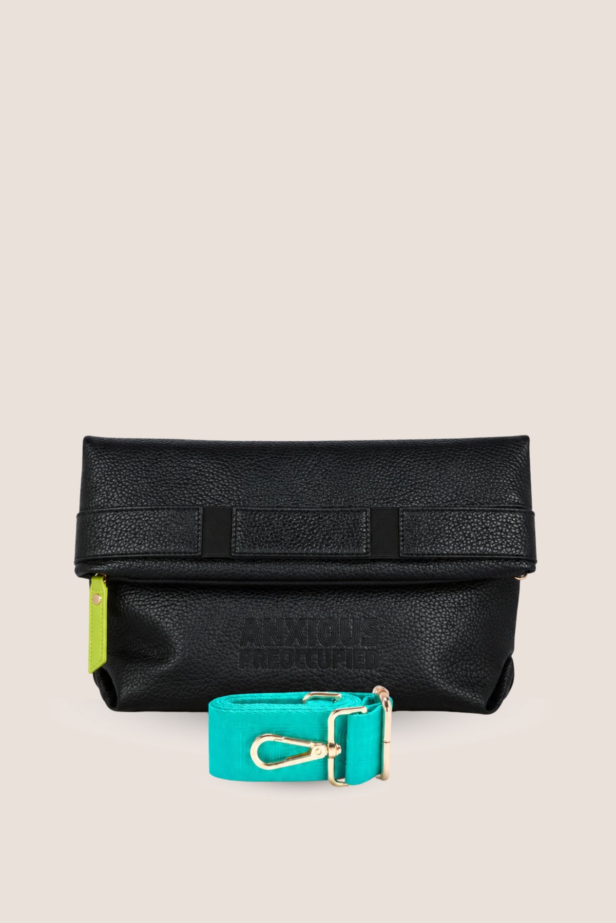 The Convertible Clutch to Tote: Black