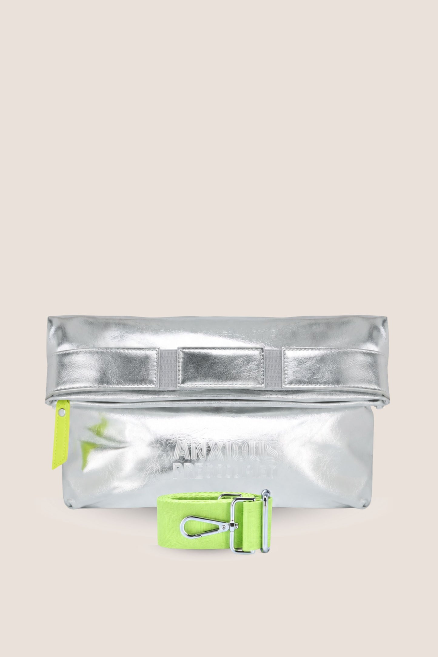 The Convertible Clutch to Tote: Silver