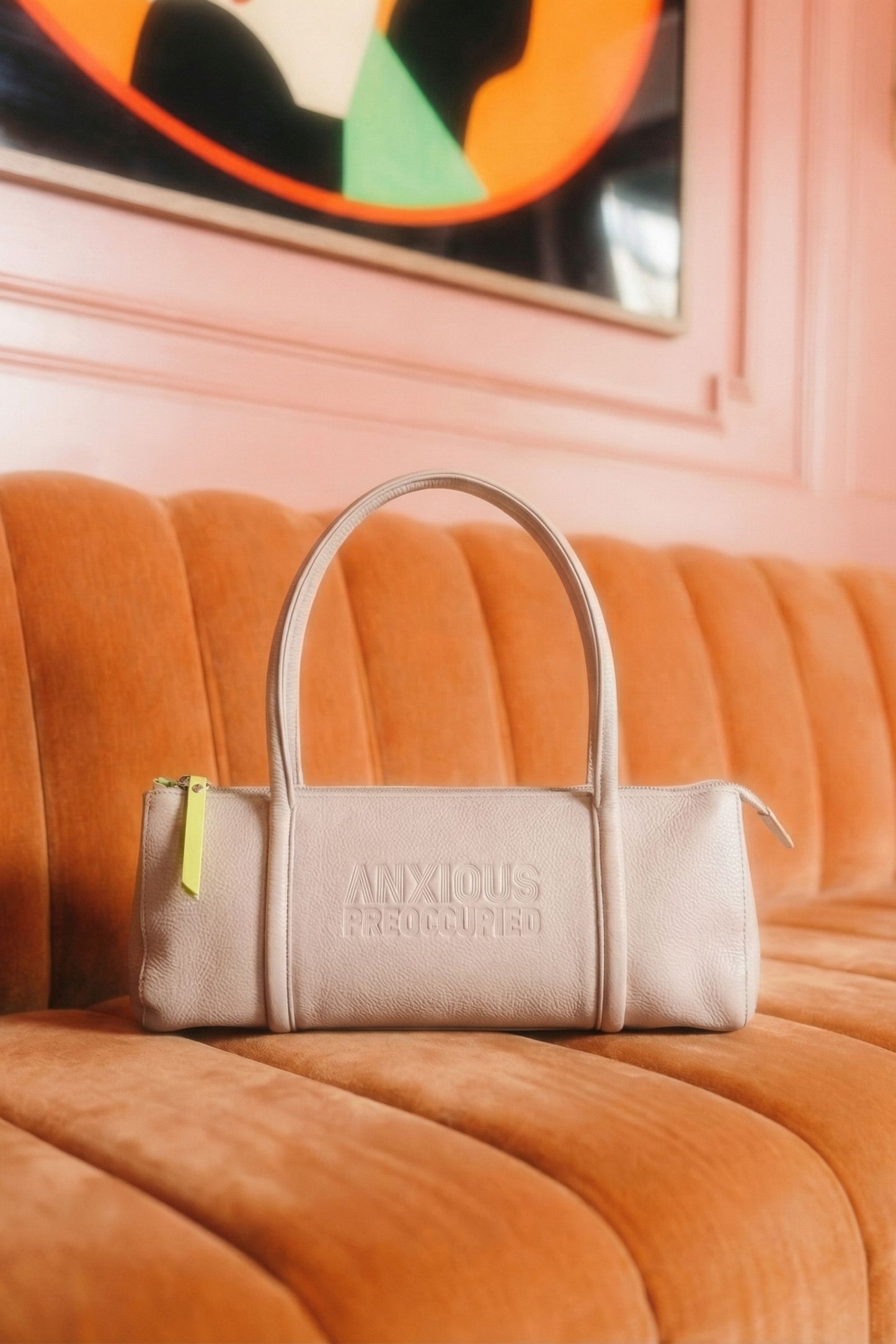 The Barrel Bag: Beige
