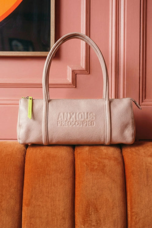Load image 1 in gallery view. The Barrel Bag: Beige