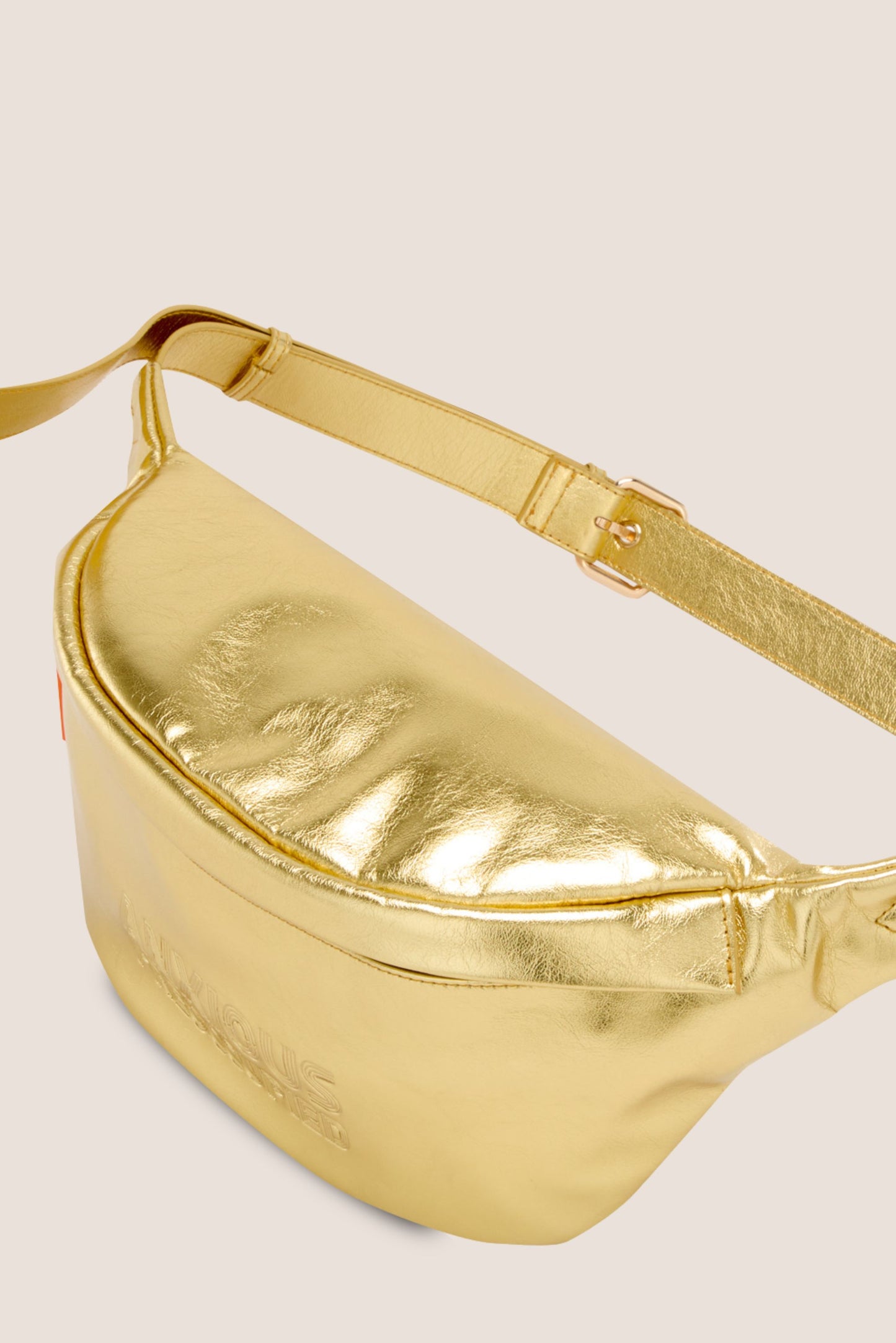 The Oversized Bum Bag: Gold