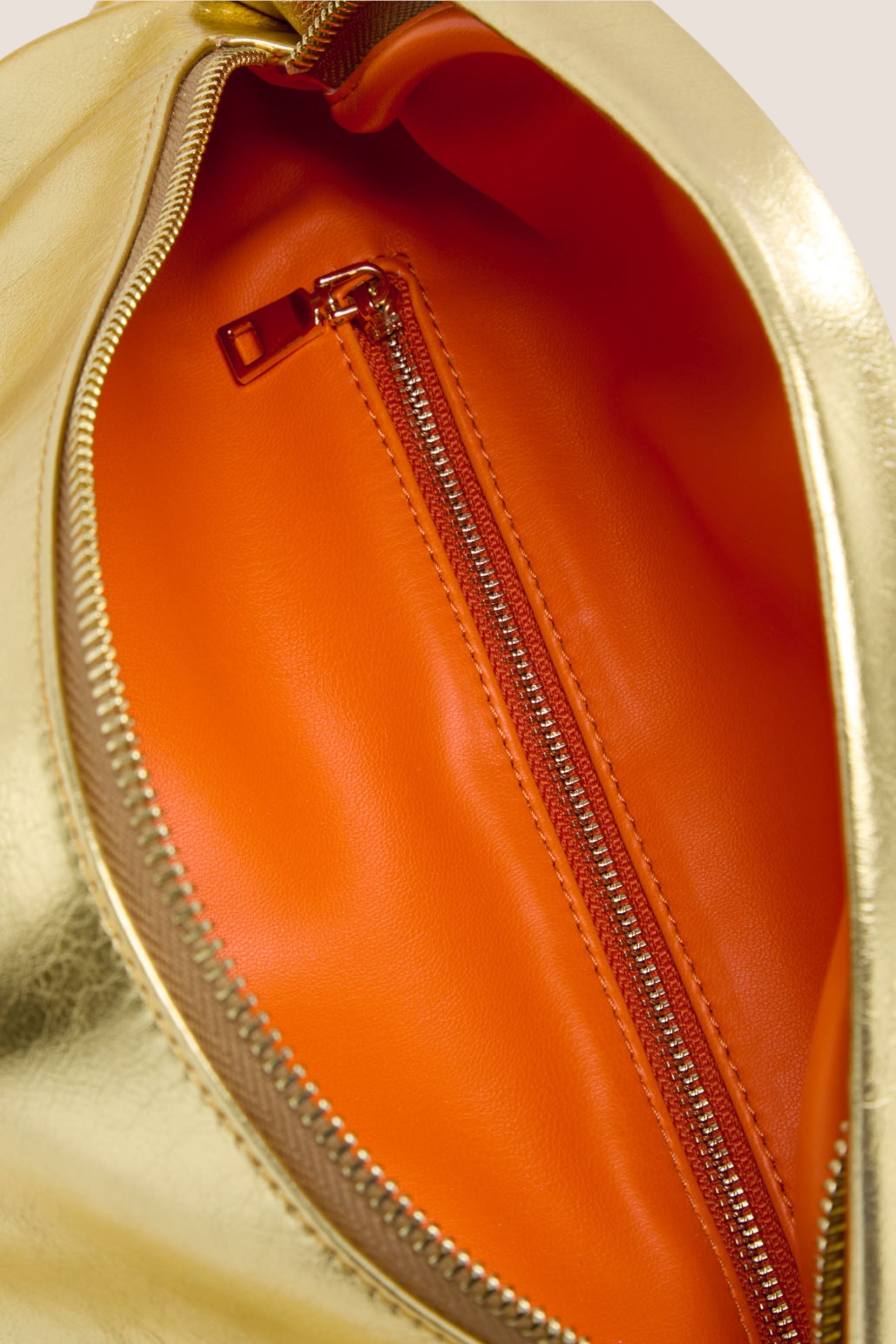 The Oversized Bum Bag: Gold