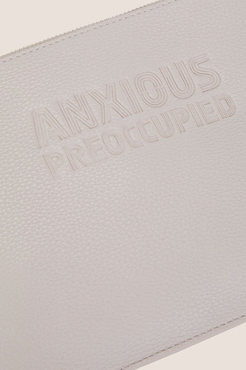 Load image 1 in gallery view. The Clutch Bag/Wallet: Beige Crossbody Removable Strap