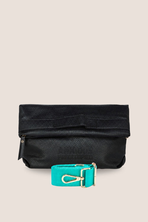 Load image 1 in gallery view. The Convertible Clutch to Tote: Black
