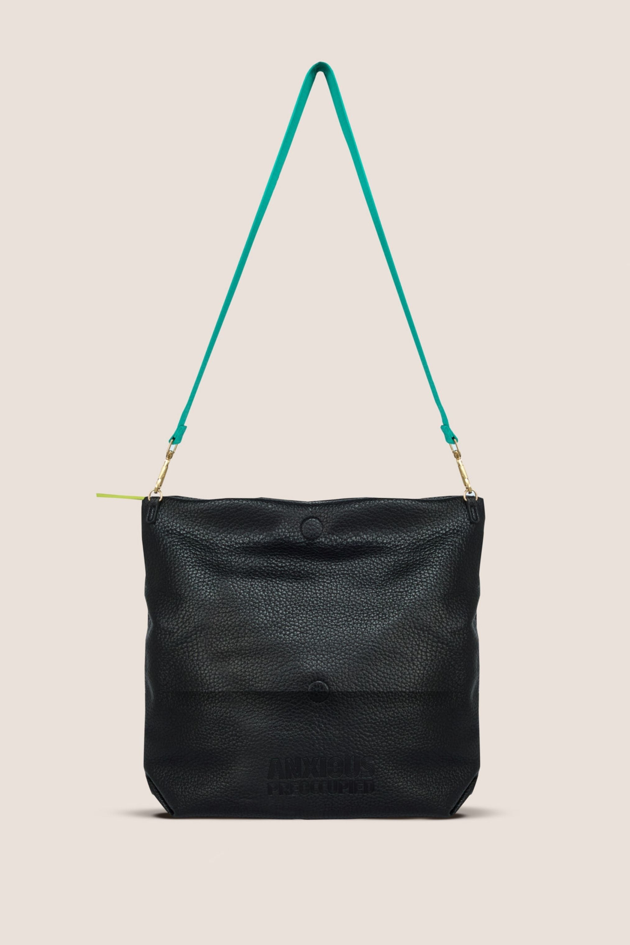 The Convertible Clutch to Tote: Black