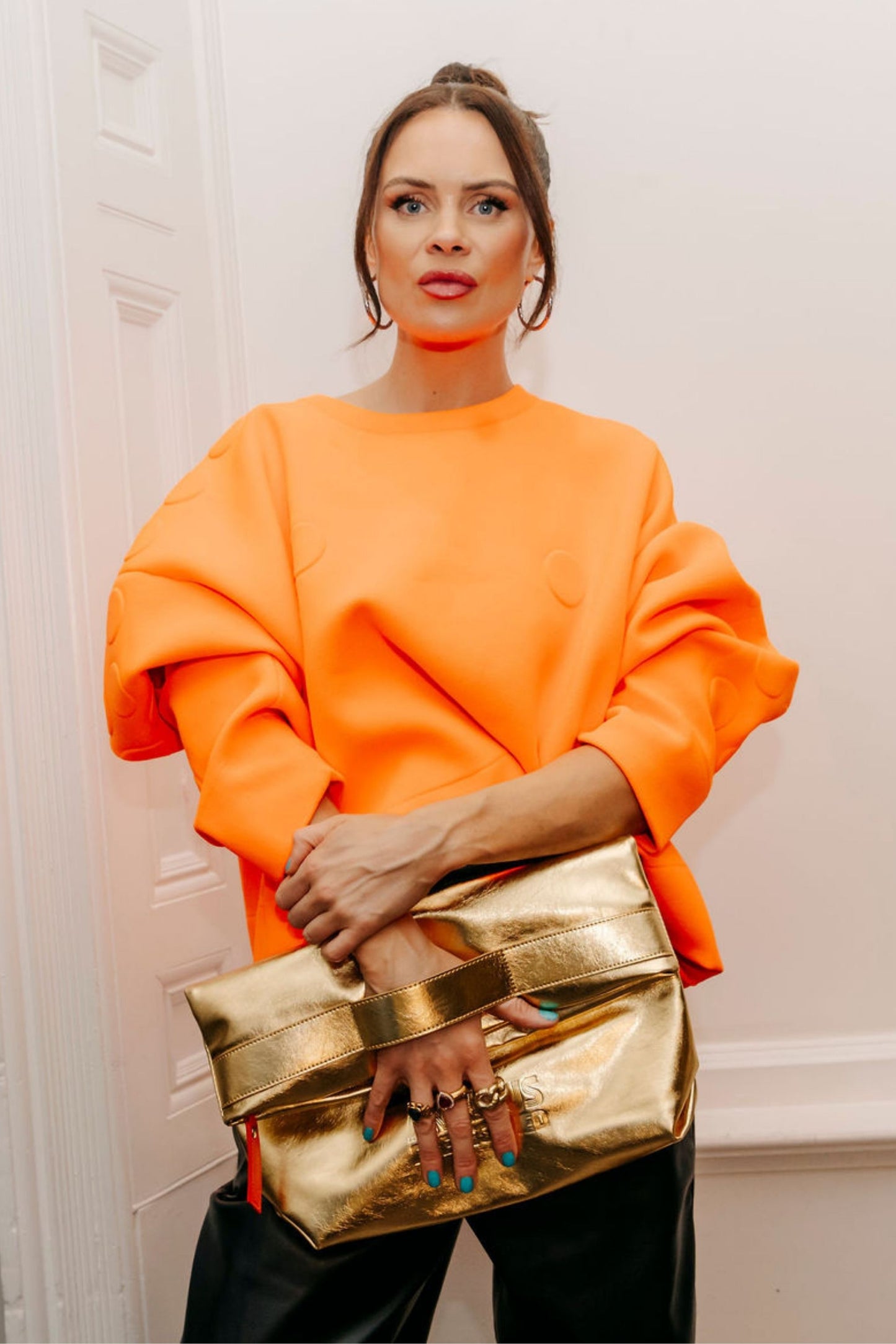 The Convertible Clutch to Tote Lilac