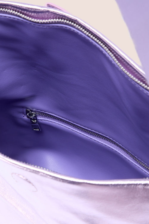 Load image 1 in gallery view. The Convertible Clutch to Tote Lilac