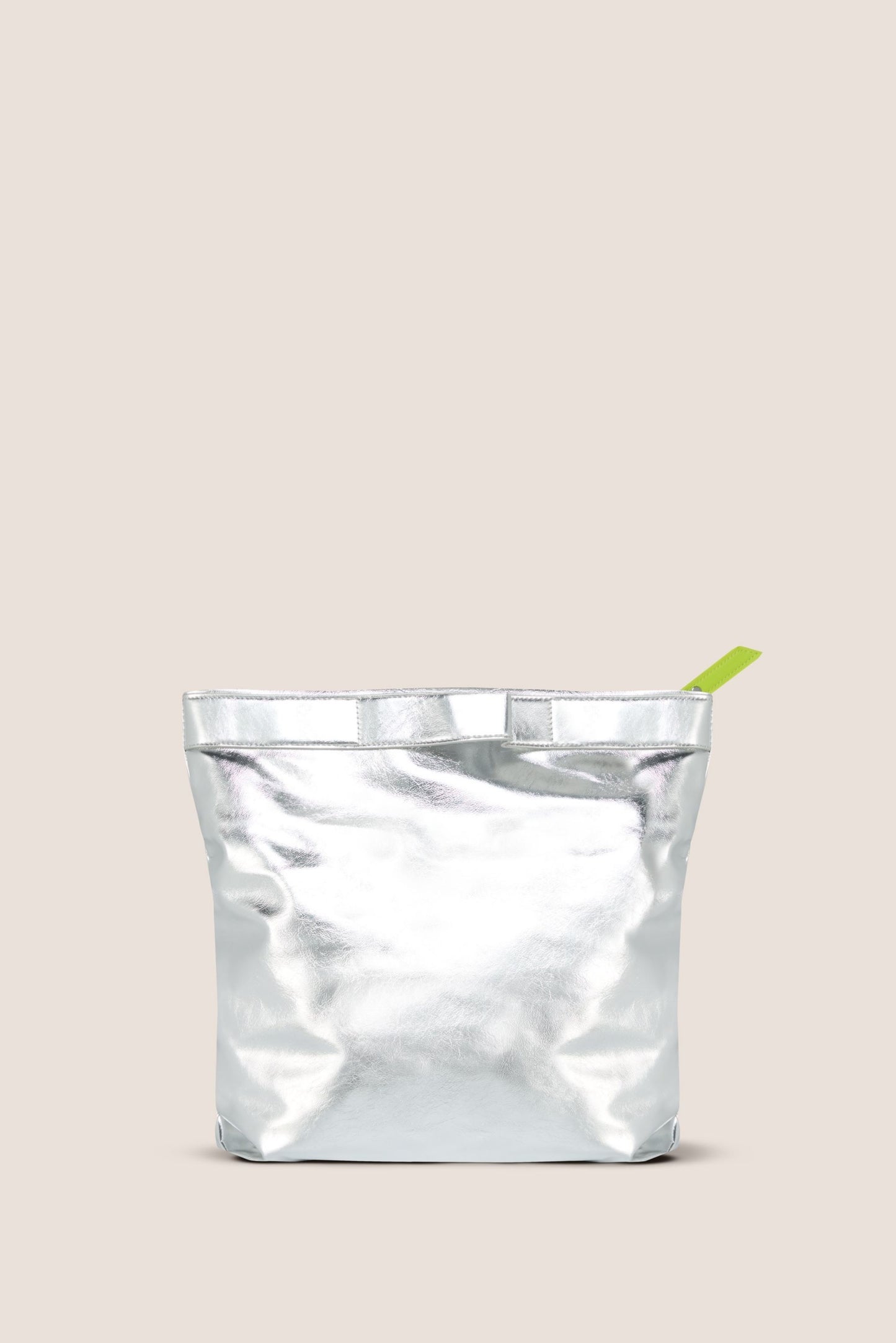 The Convertible Clutch to Tote: Silver