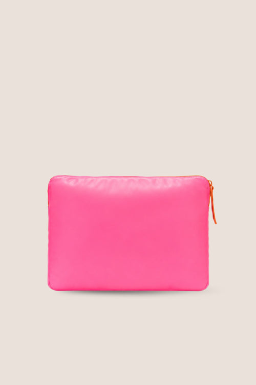Load image 1 in gallery view. The Padded Laptop Case: Neon Pink