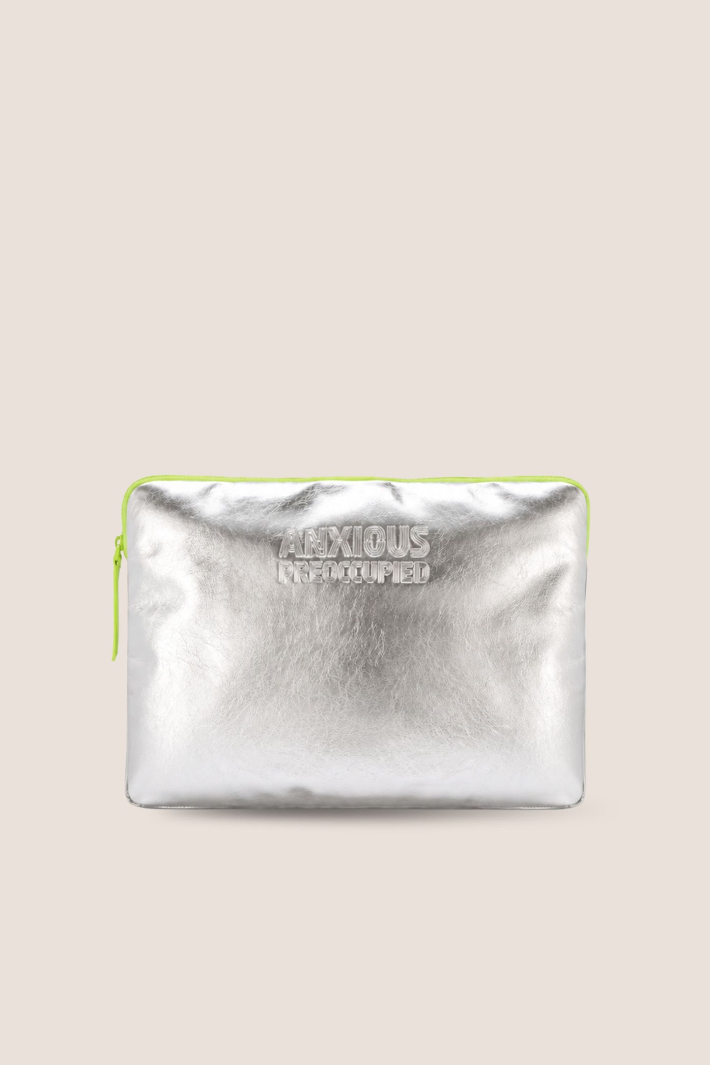 The Padded Laptop Case: Silver