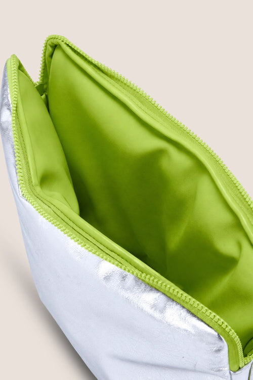 Load image 1 in gallery view. The Padded Laptop Case: Silver