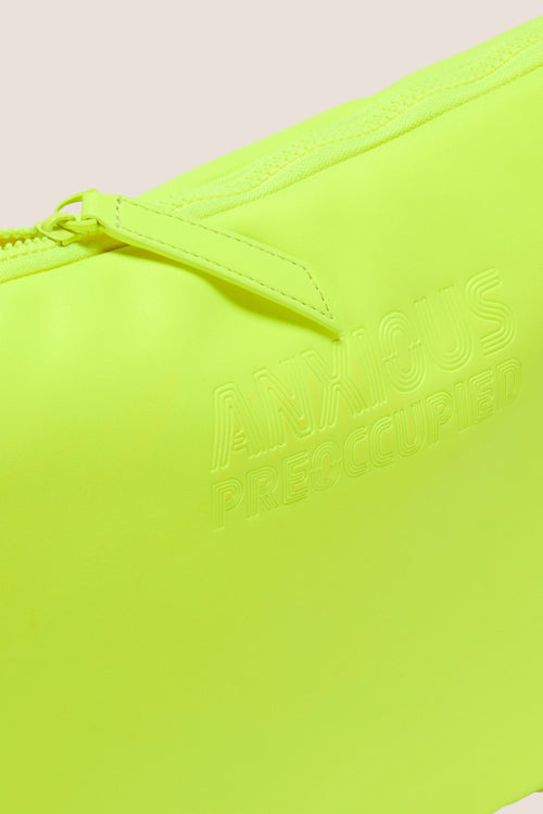 Load image 1 in gallery view. The Padded Laptop Case: Neon Yellow