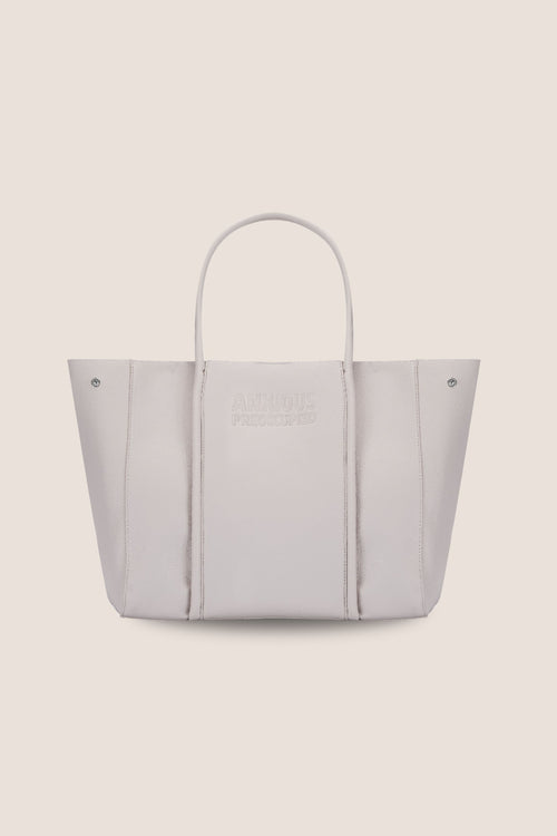 Load image 1 in gallery view. The Mid Tote Bag: Beige