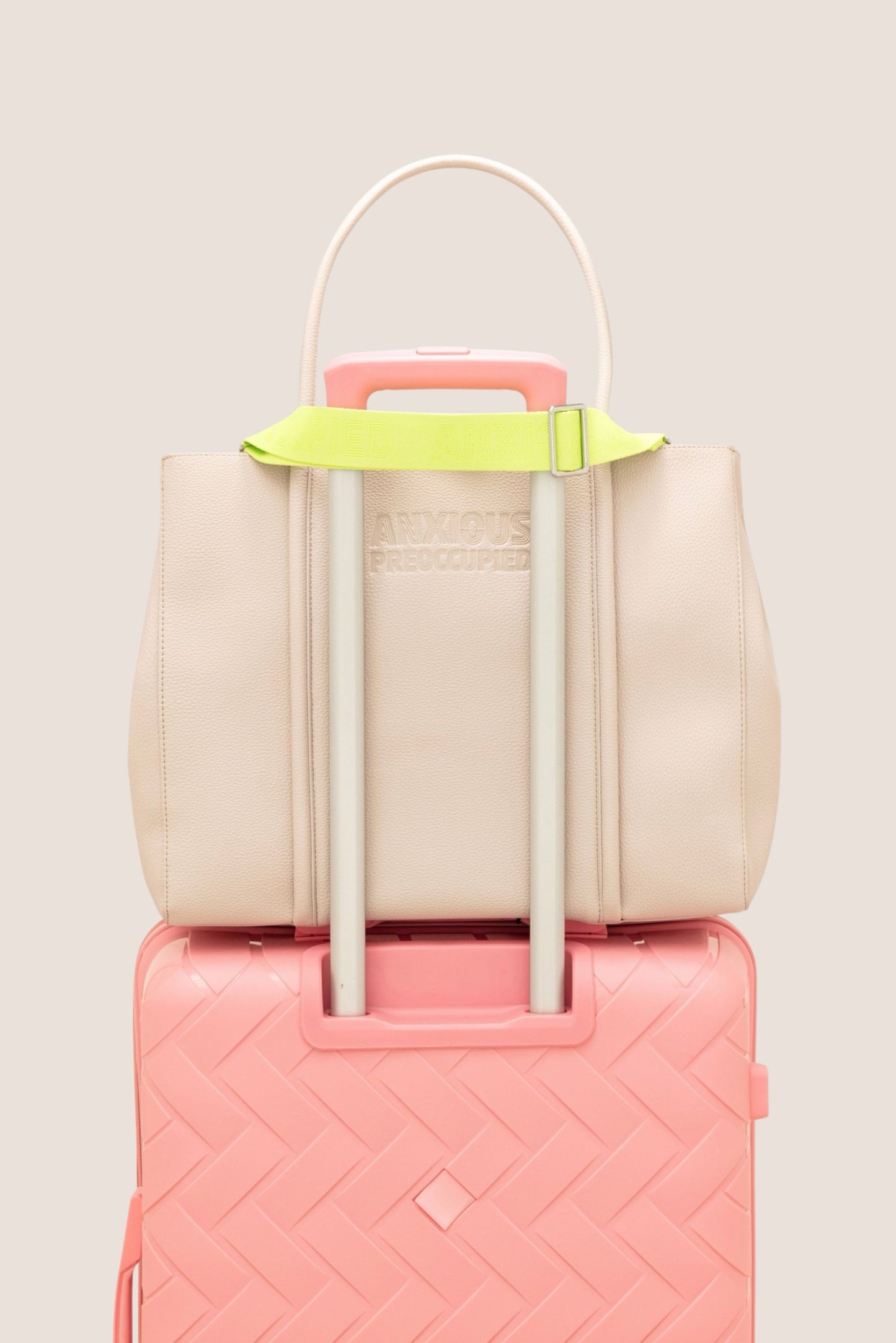 The Oversized Tote Bag: Beige