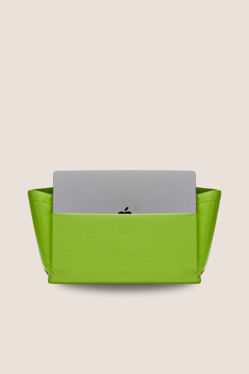 Load image 1 in gallery view. The Organizer: Lime Green Bag Organizer
