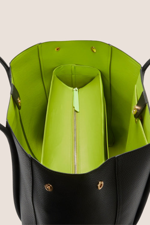 Load image 1 in gallery view. The Organizer: Lime Green Bag Organizer