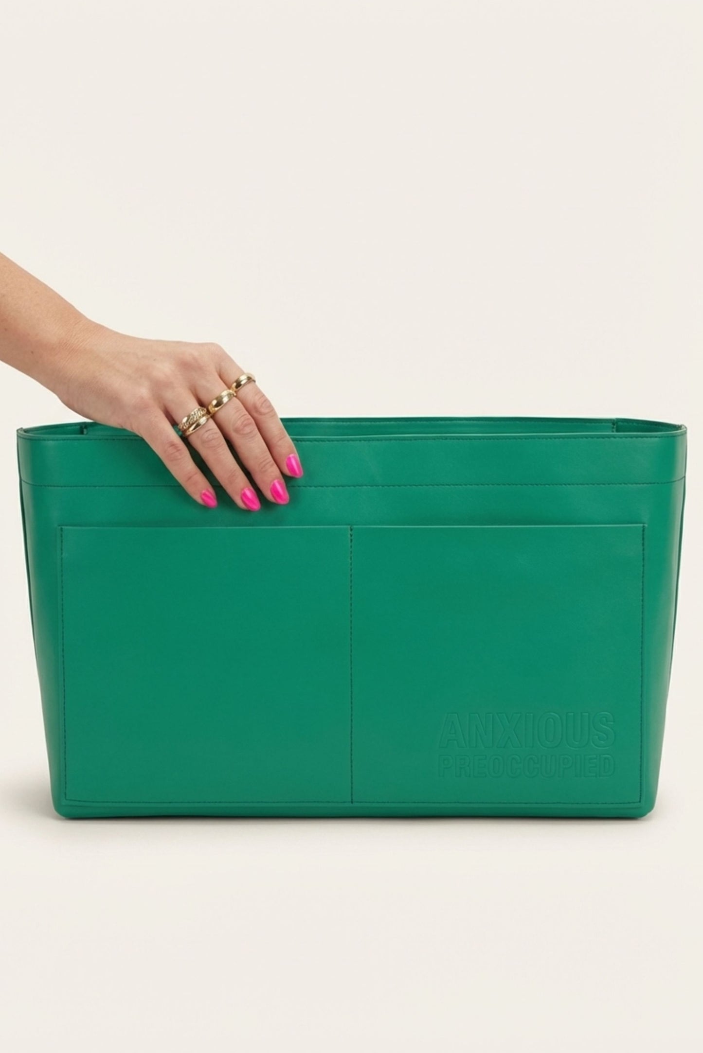 The Organizer: Turquoise Bag Organizer