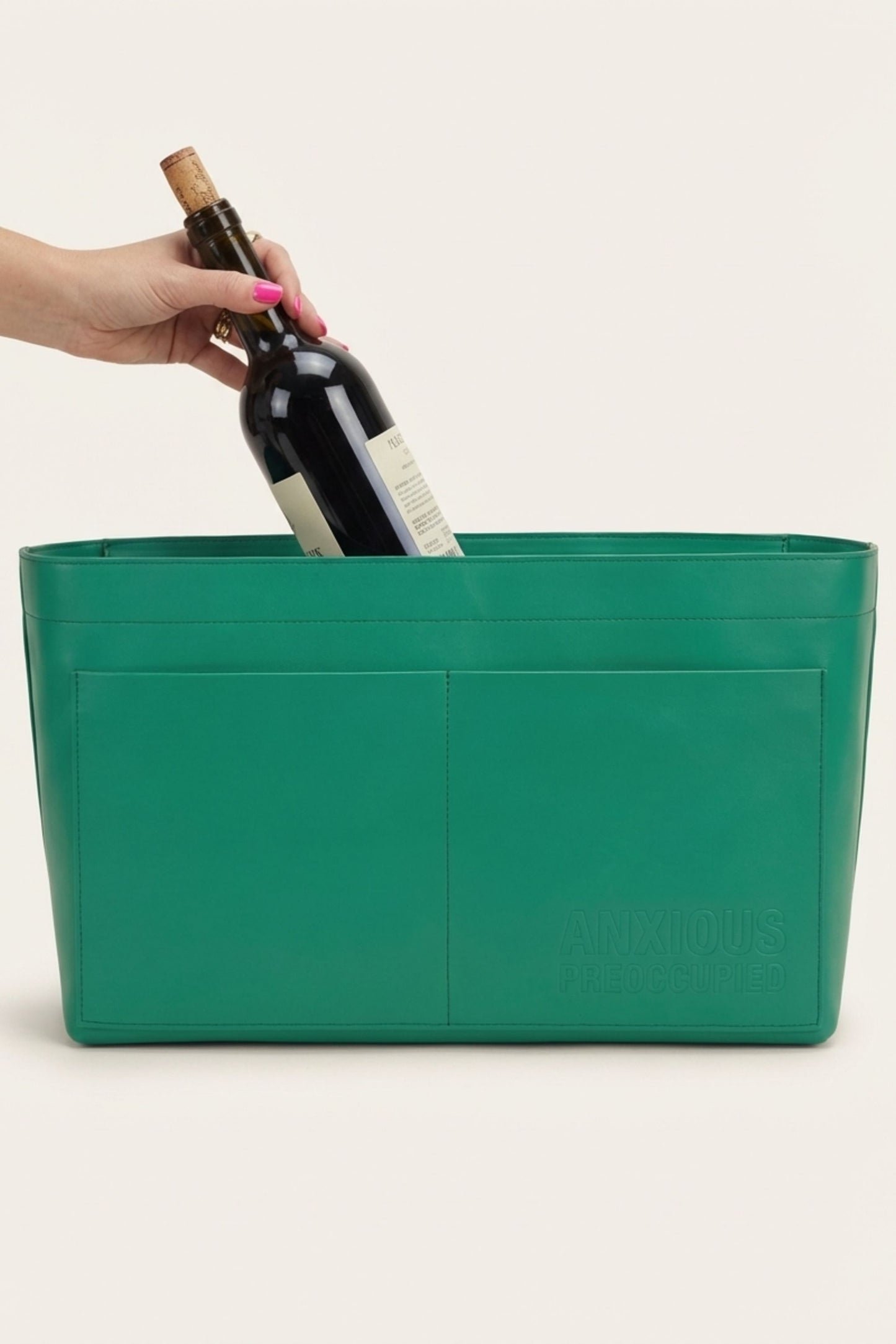 The Organizer: Turquoise Bag Organizer