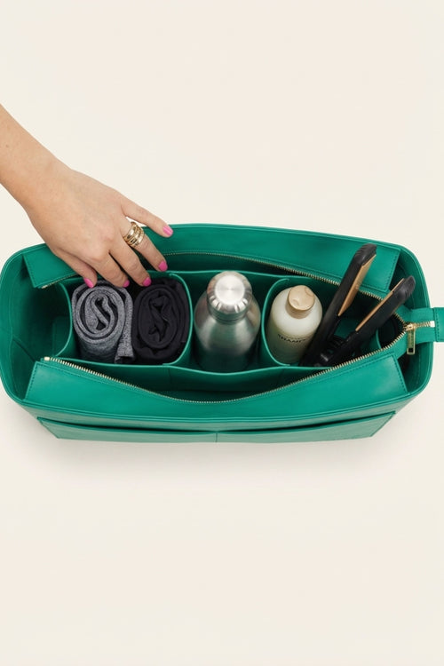 Load image 1 in gallery view. The Organizer: Turquoise Bag Organizer