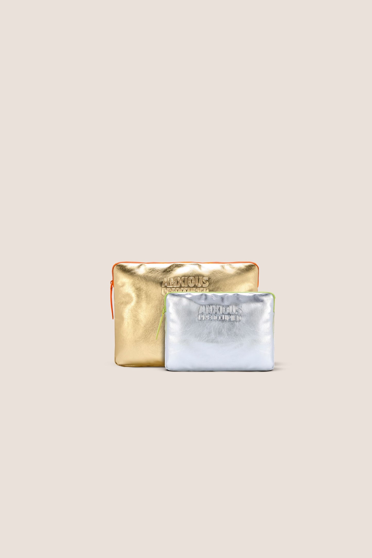 The Padded Laptop Case: Silver