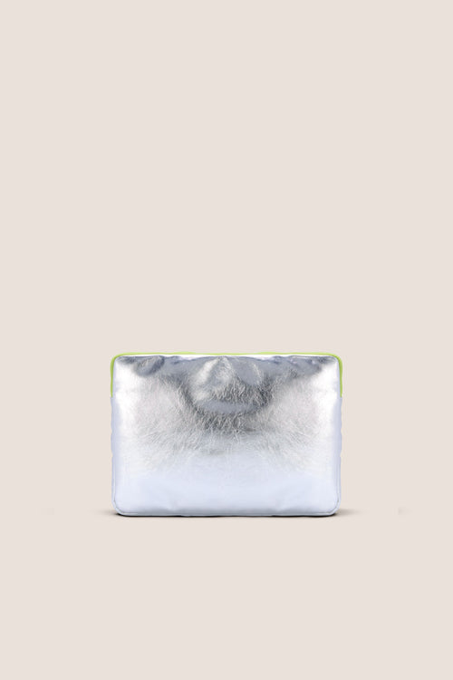 Load image 1 in gallery view. The Padded Tablet Case: Silver