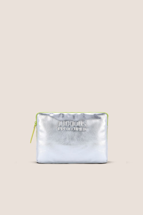 Load image 1 in gallery view. The Padded Tablet Case: Silver
