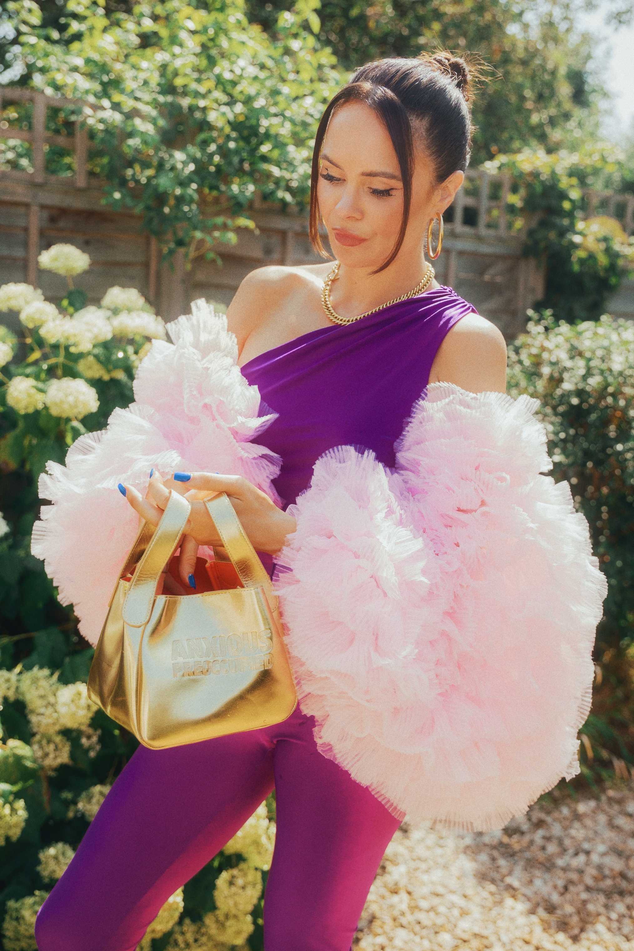 The Bucket Bag: Gold Metallic