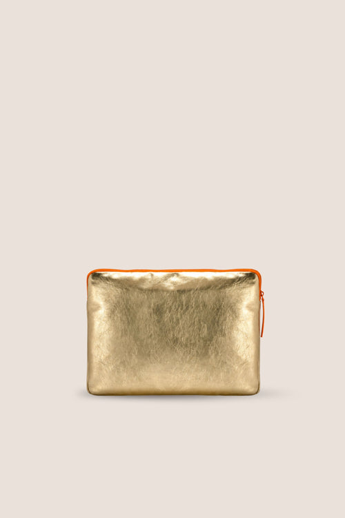 Load image 1 in gallery view. The Padded Tablet Case: Gold