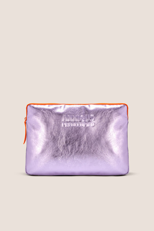 Load image 1 in gallery view. The Padded Laptop Case: Lilac