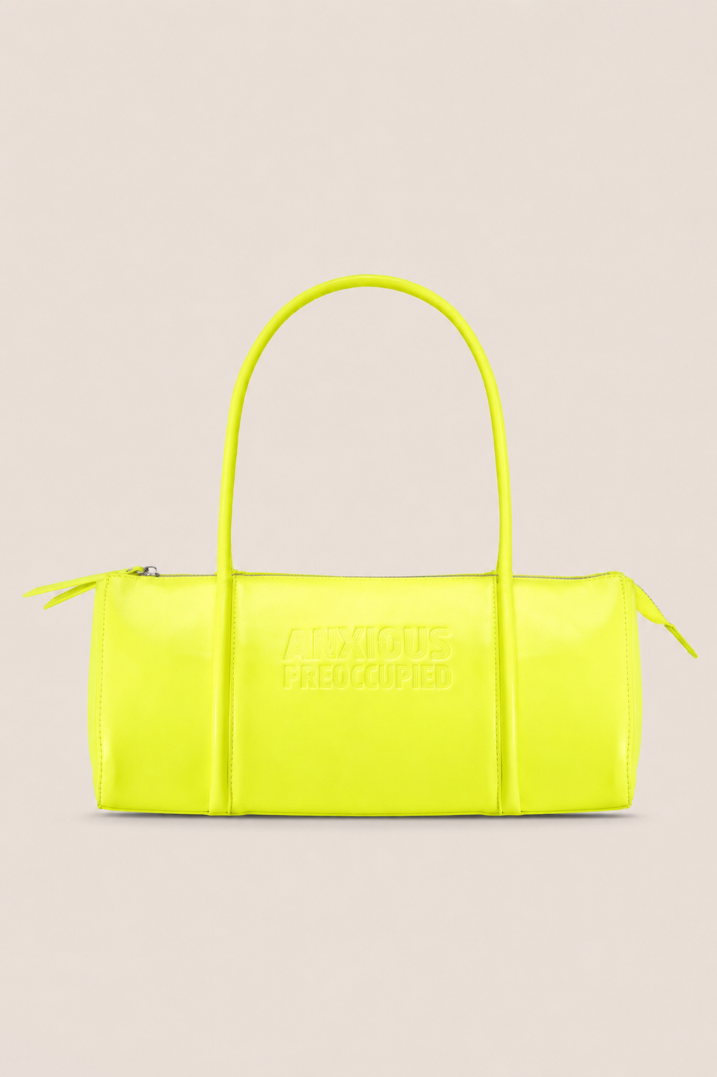 The Barrel Bag: Neon Yellow