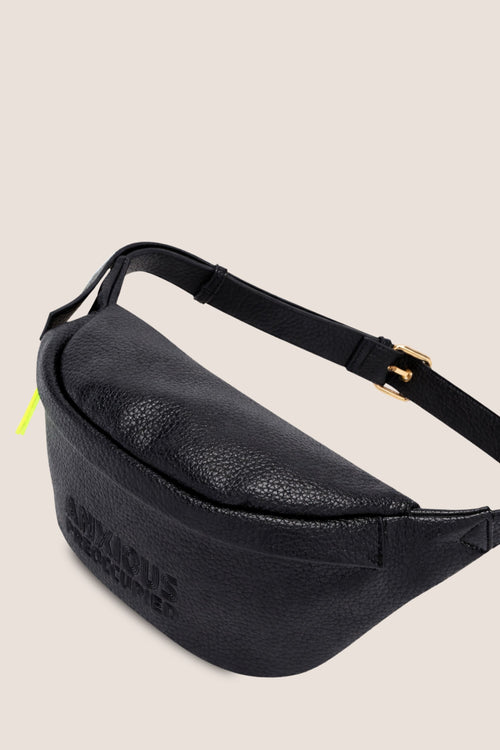 Load image 1 in gallery view. The Oversized Bum Bag: Black