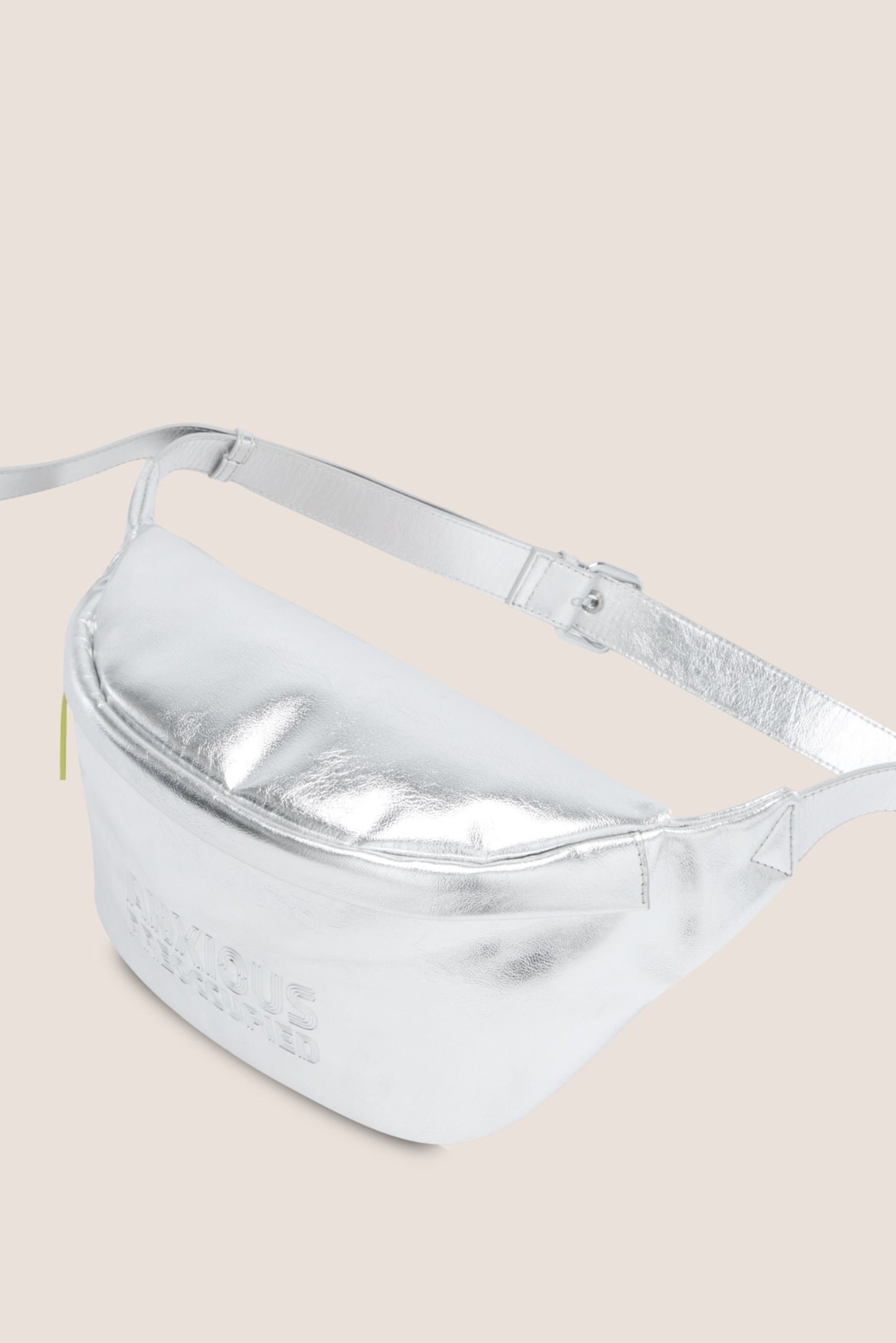 The Oversized Bum Bag: Silver