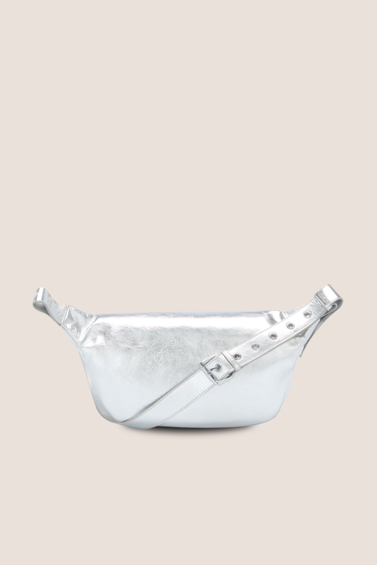 The Oversized Bum Bag: Silver