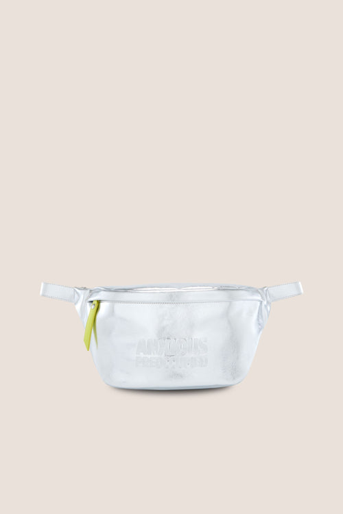 Load image 1 in gallery view. The Oversized Bum Bag: Silver