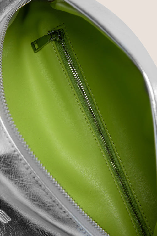 Load image 1 in gallery view. The Oversized Bum Bag: Silver