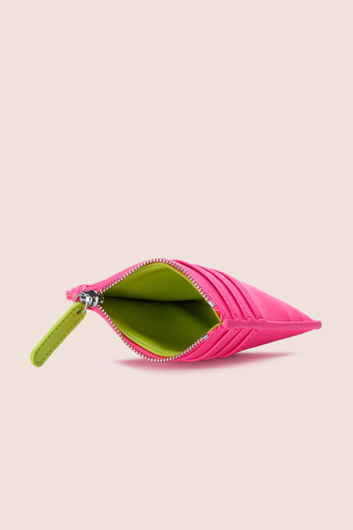 Load image 1 in gallery view. The Card Holder: Neon Pink