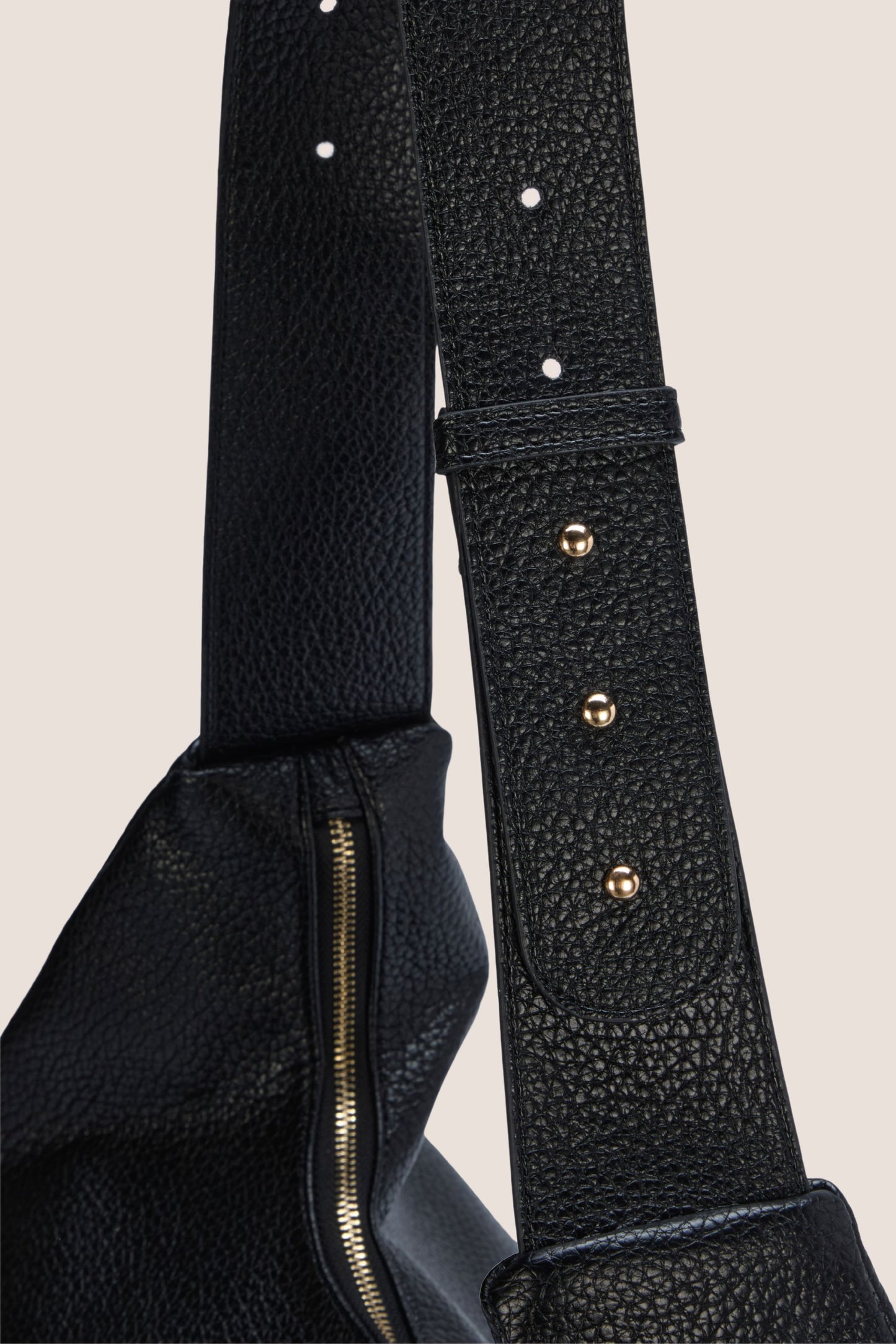 The Half Moon Bag: Black