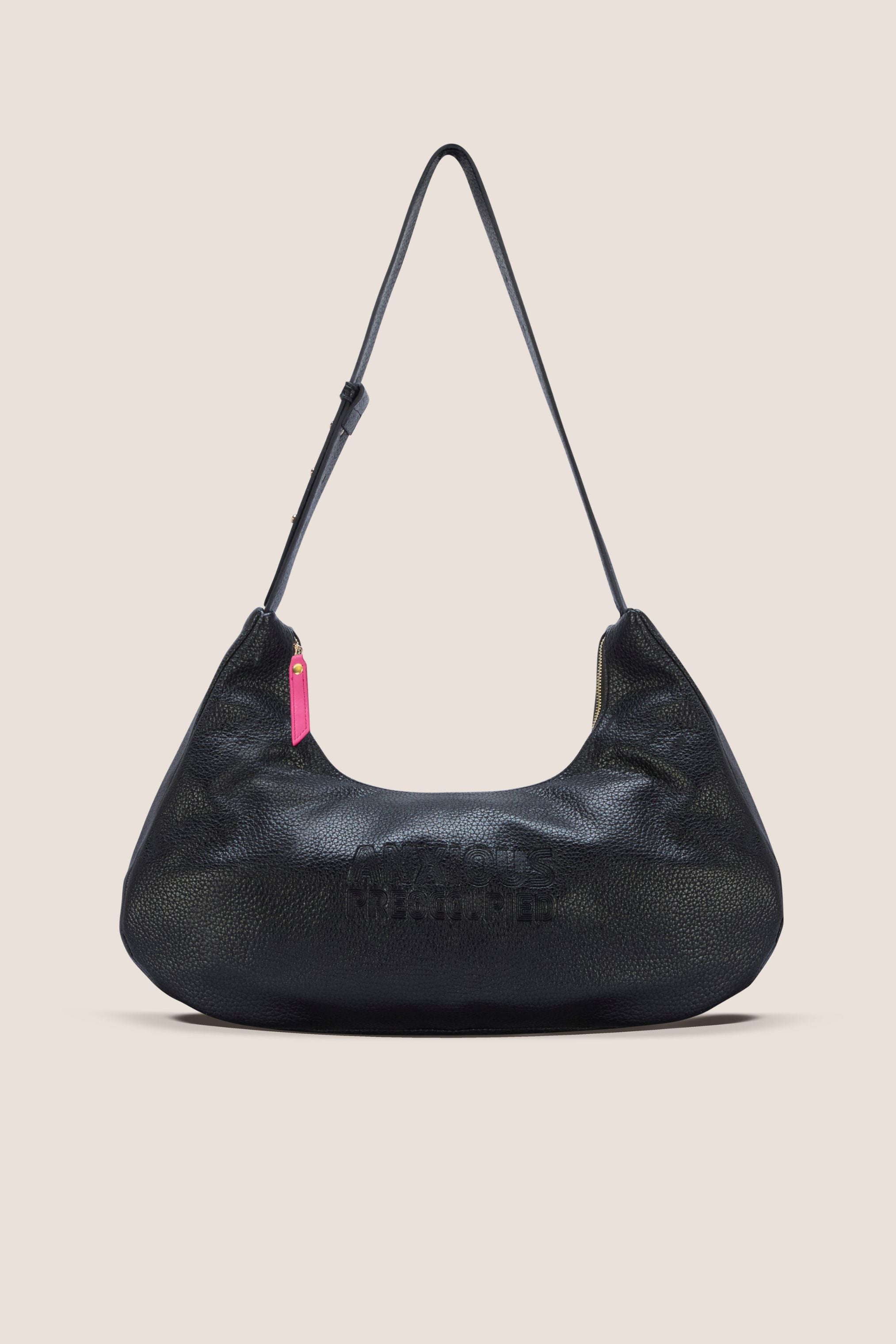 The Half Moon Bag: Black