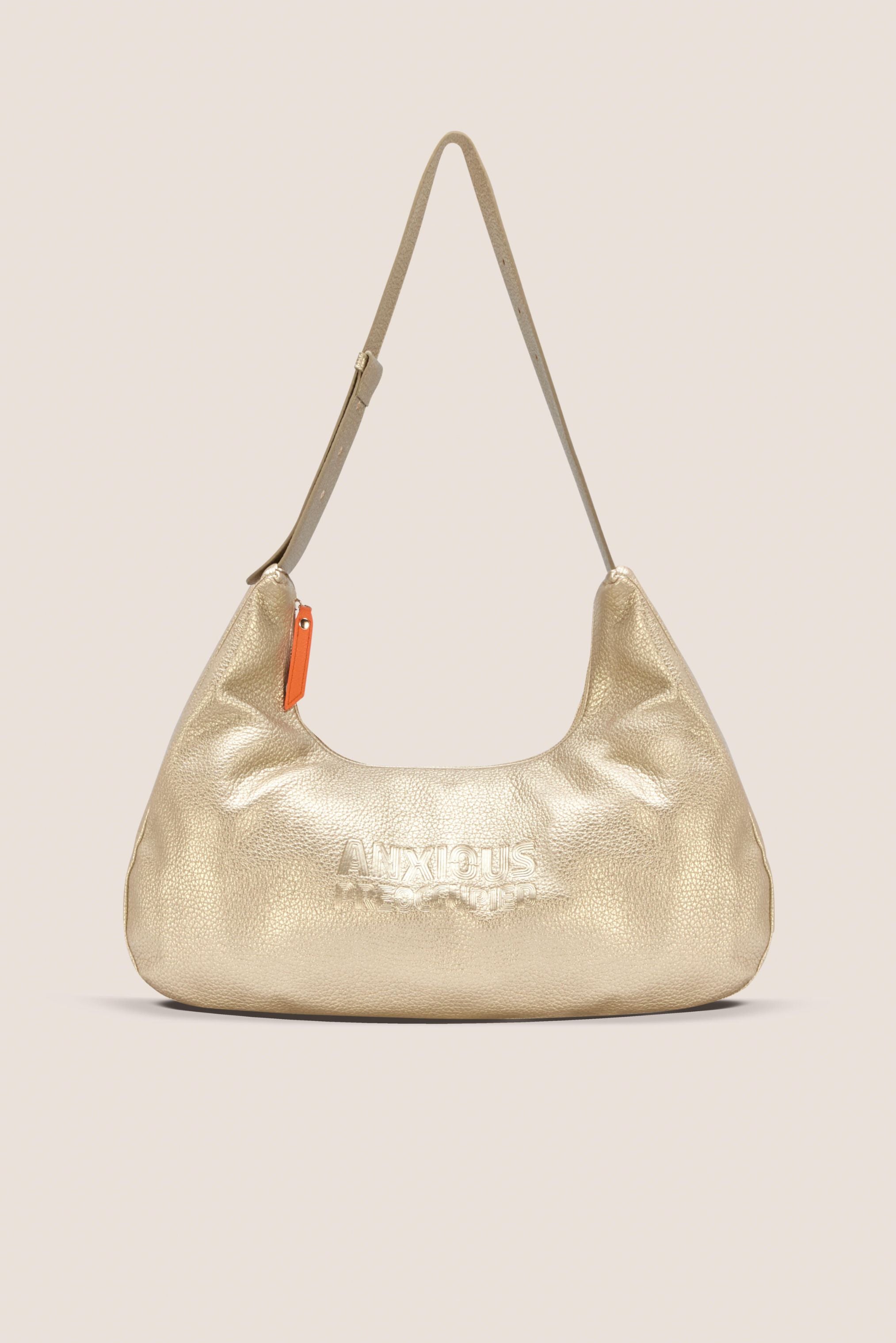 The Half Moon Bag: Gold