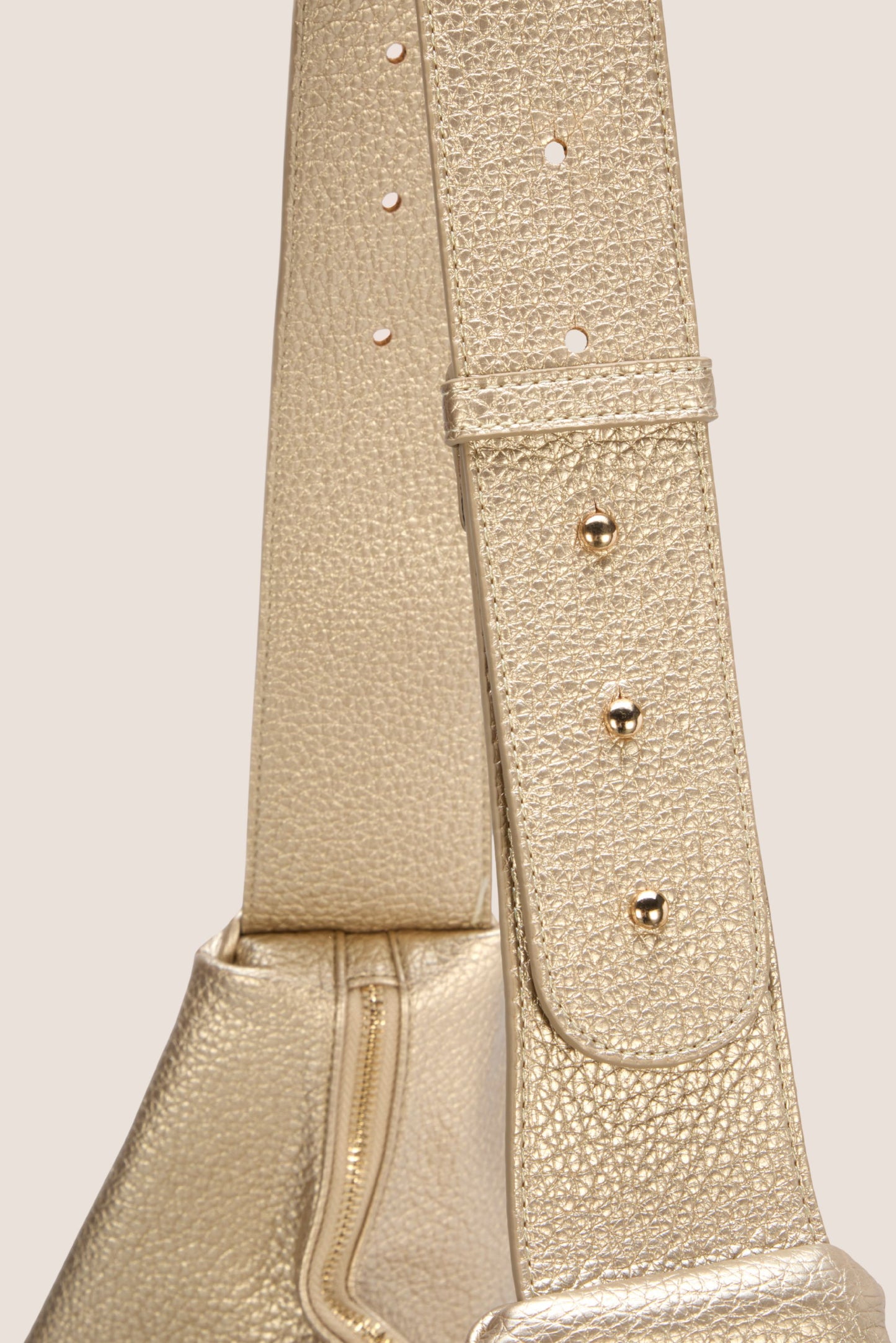 The Half Moon Bag: Gold