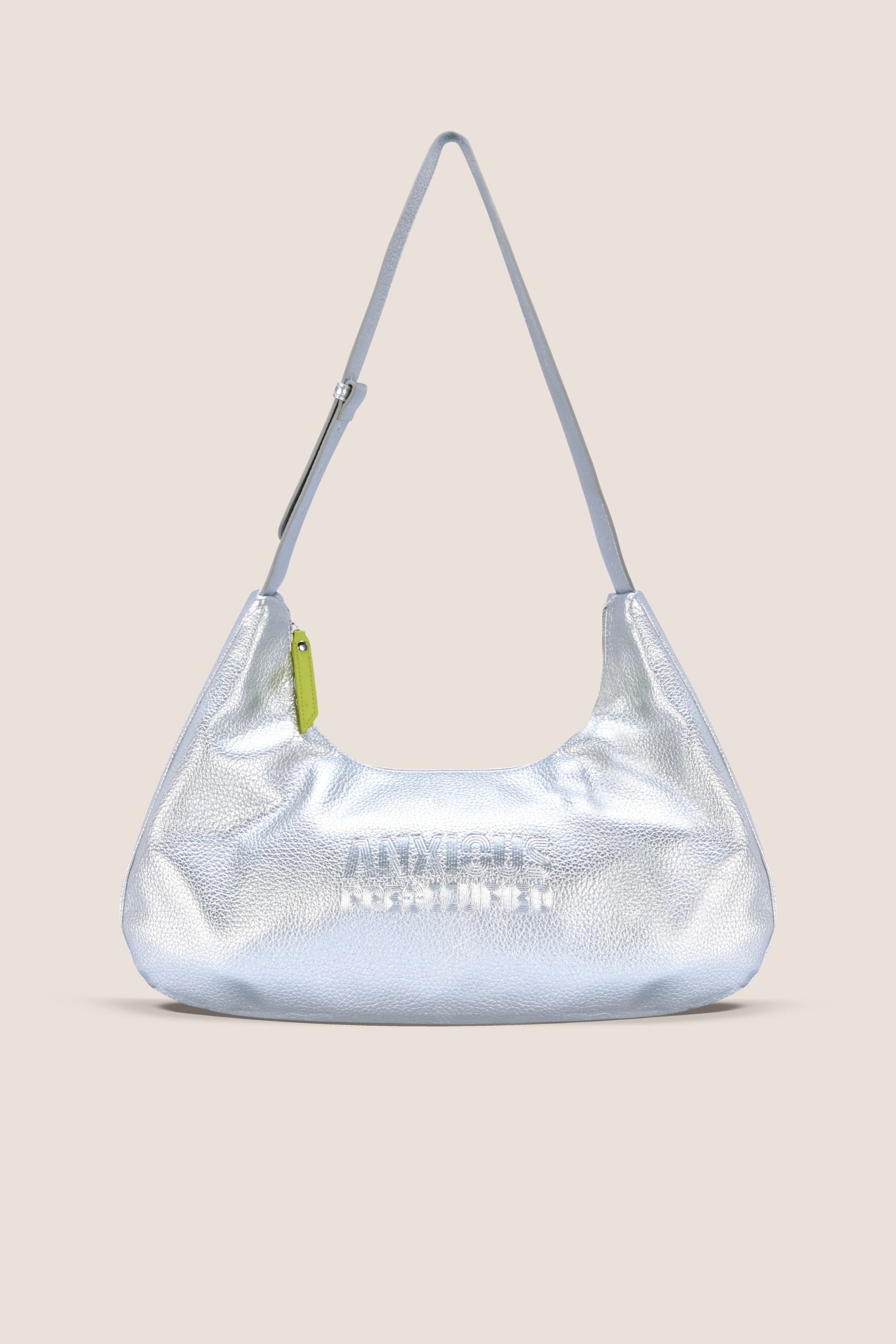 The Half Moon Bag: Silver