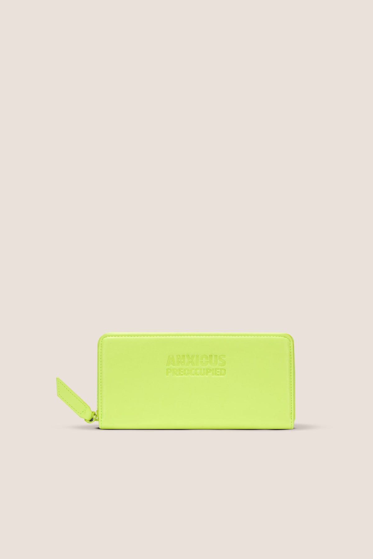 The Long Wallet: Neon Yellow