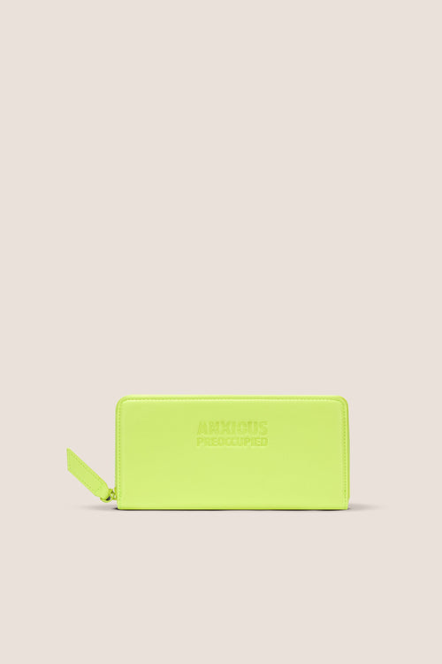 Load image 1 in gallery view. The Long Wallet: Neon Yellow