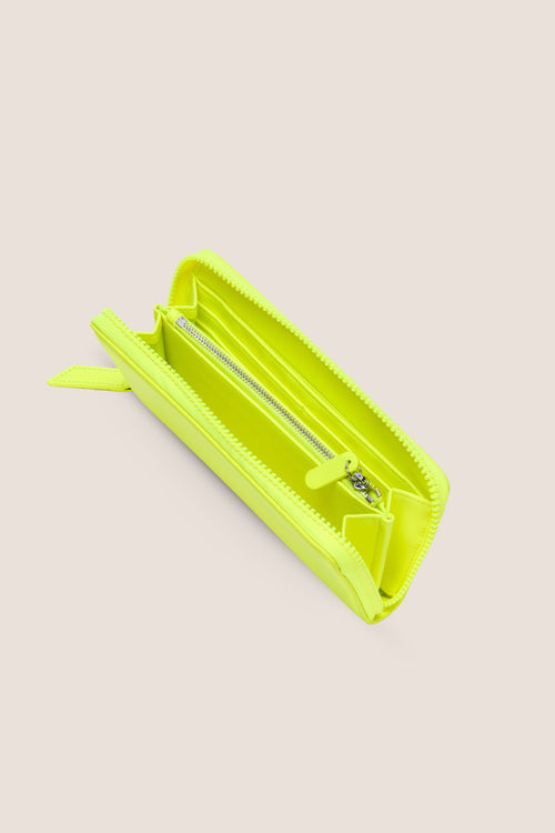Load image 1 in gallery view. The Long Wallet: Neon Yellow