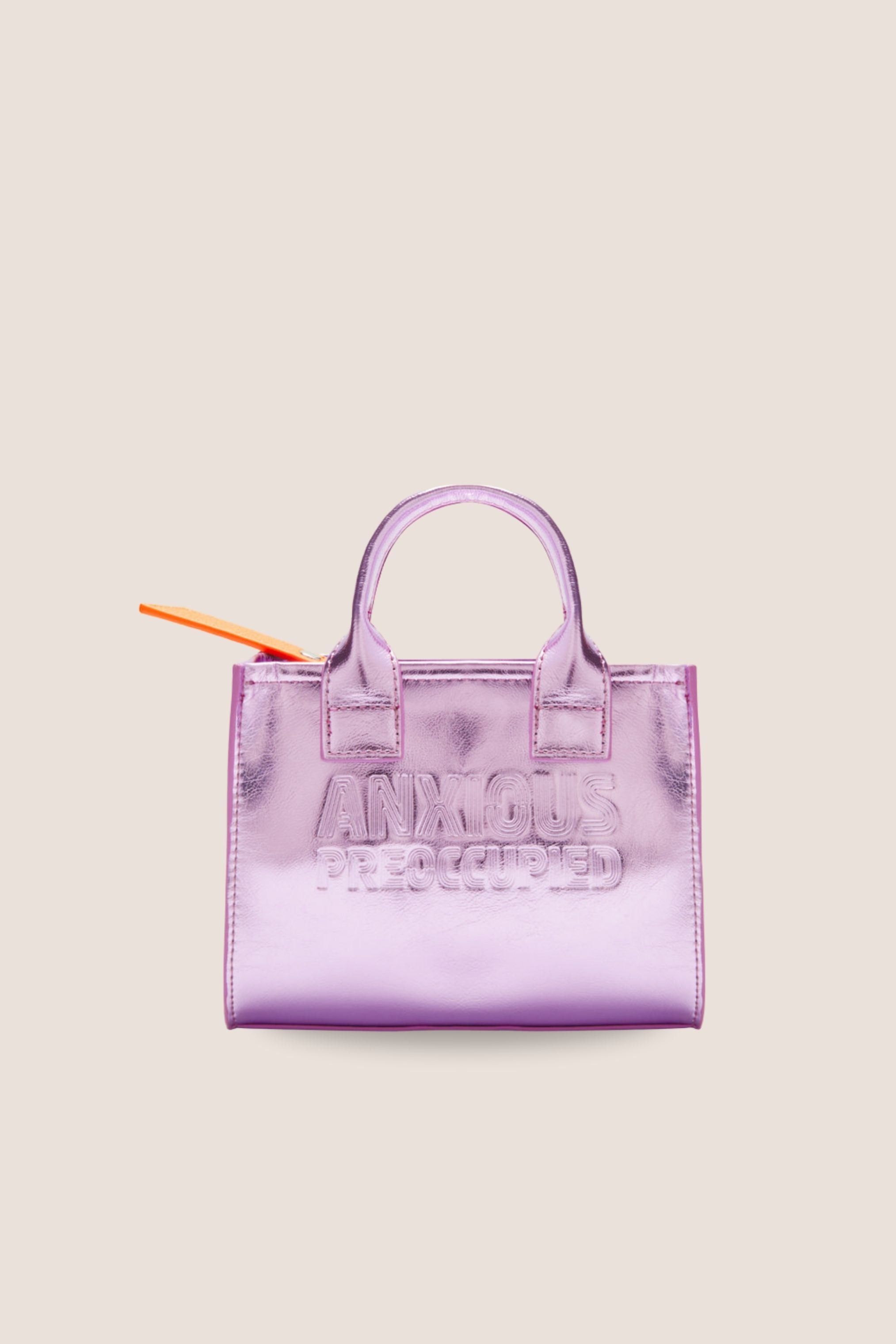 The Micro Bag: Lilac Metallic